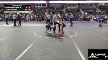 67 lbs Cons. Round 2 - Desmond Steinbach, DC Gold vs Damani Moore, Team Of Hard Knox