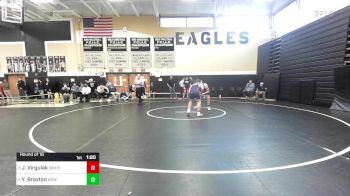 190 lbs Round Of 16 - Jake Virgulak, Brien McMahon vs Yancy Braxton, Norwalk