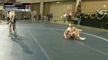 139 Championship Bracket Cons. Round 4 - Chase Hyatt, Willmar vs Mason Romero, St. Francis