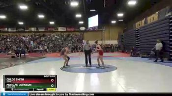 105 lbs Champ. Round 1 - Chloe Smith, Yuma vs Morgan Johnson, Loveland