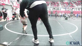 55 lbs Quarterfinal - David Lopez, Independent vs Kohen Kirby, Rough Riders