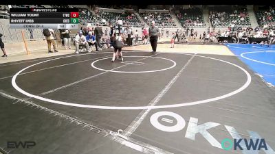 66 lbs Consi Of 4 - William Yount, Team Tulsa Wrestling Club vs Rhyett Ives, Checotah Matcats