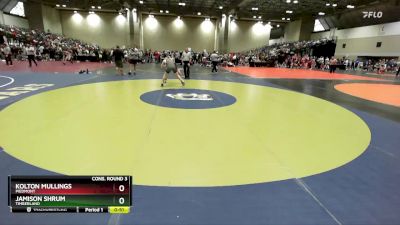 144C Cons. Round 3 - Kolton Mullings, PIEDMONT vs Jamison Shrum, Timberland