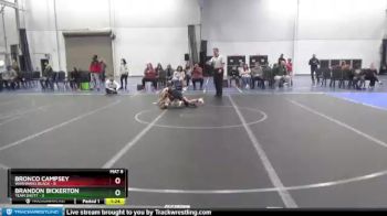 76 lbs Round 5 (8 Team) - Brandon Bickerton, Team Shutt vs Bronco Campsey, Warhawks Black
