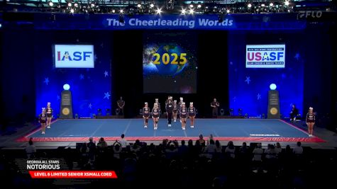 Georgia All Stars - Notorious [2025 L6 Limited Senior XSmall Coed Semis] 2025 The Cheerleading Worlds