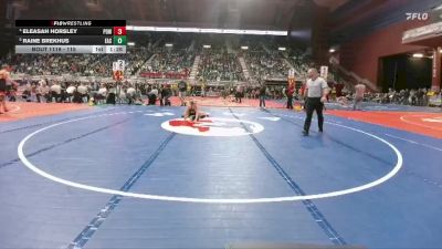 115 lbs Quarterfinal - Raine Brekhus, Cheyenne East vs Eleasah Horsley, Powell