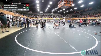 52 lbs Consi Of 8 #2 - Ryatt Luchsinger, Lexington Wrestling Club vs Jackson Fernandez, Cotton County Wrestling Club