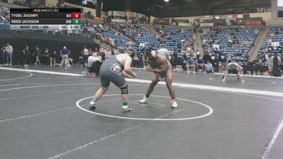 285 lbs Cons. Round 2 - Reed Jackson, Oklahoma Wesleyan vs Tyzel Zachry, Northern Oklahoma College-Tonkawa