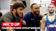 Yianni Diakomihalis and Mike Grey Watch Vito's World Quarterfinal