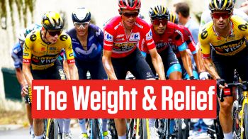 Kuss With The Weight And Relief At La Vuelta