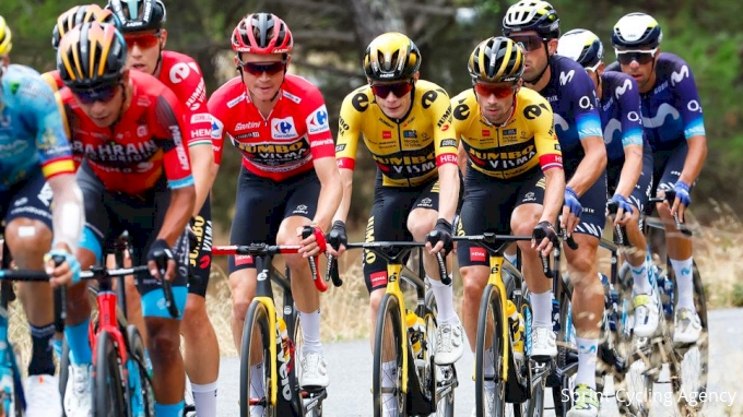 Sepp Kuss, Jonas Vingegaard and Primož Roglic - 2023 Vuelta a España Stage 20