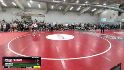 285 lbs Quarterfinal - Tanner Pearson, Coronado vs Ben Rios, Fort Collins