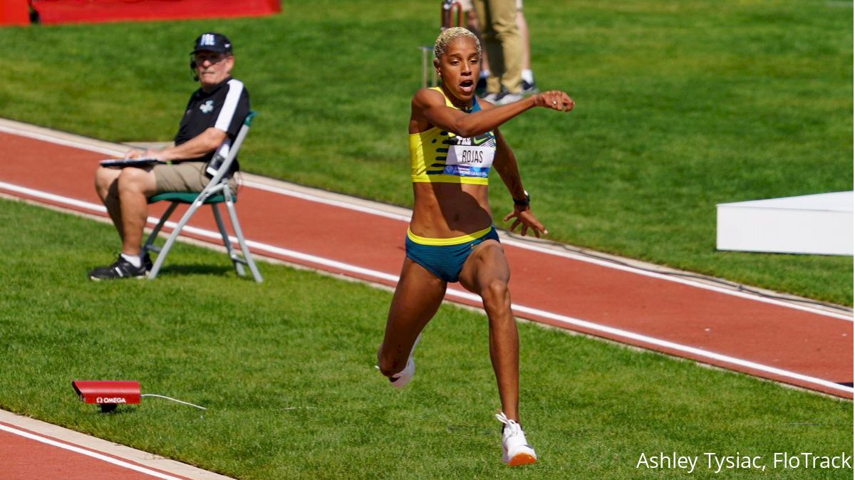 Yulimar Rojas Of Venezuela Wins Women's Triple Jump At Prefontaine Classic