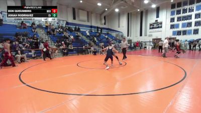 120 lbs Cons. Round 2 - Don Quisumbing, Morse vs Josiah Rodriguez, Coastal Academy