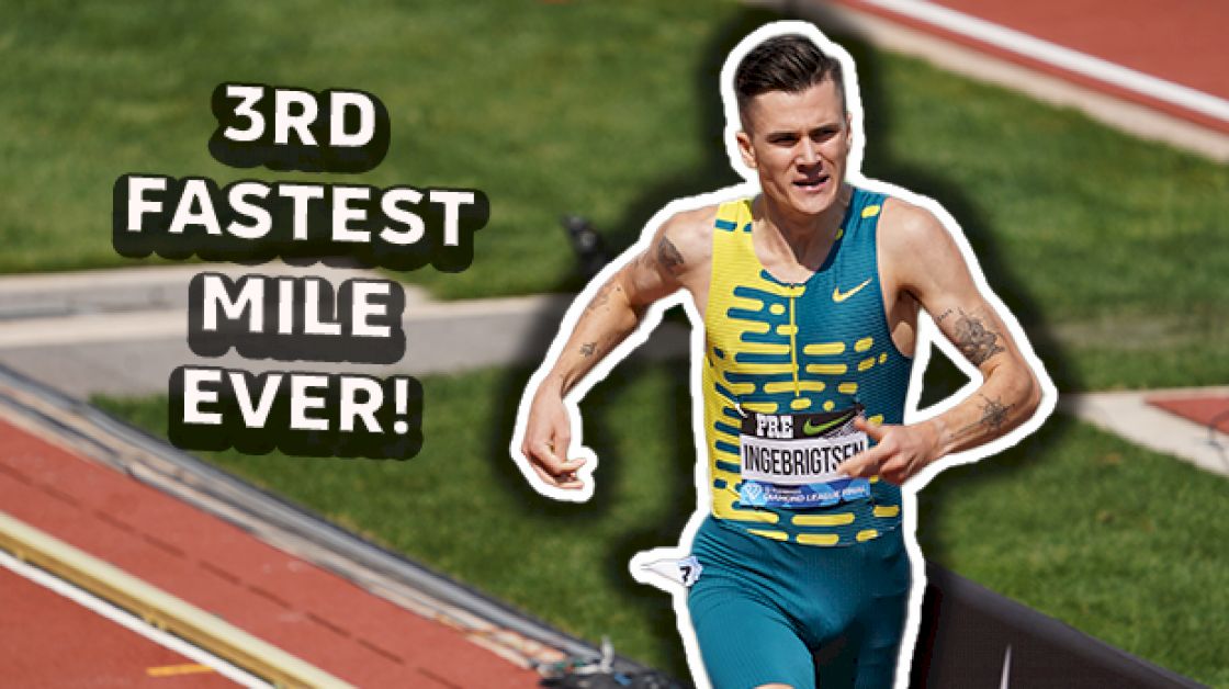 Jakob Ingebrigtsen Clocks 3rd-Best Mile EVER At Pre Classic