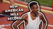 Yared Nuguse Destroys American Mile Record At Prefontaine Classic