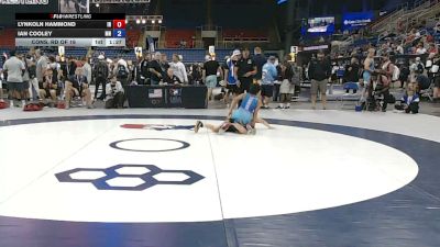 88 lbs Cons. Rd Of 16 - Lynkoln Hammond, Indiana vs Ian Cooley, Minnesota