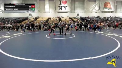 80 lbs Cons. Round 4 - Ali Ahmed, HF-L Wrestling vs Brently Gray, Club Not Listed