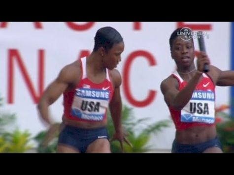 USA Women's Relay Team has troubles in 4x100m - Universal Sports