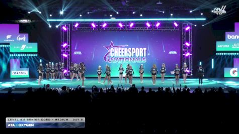 ATA - Oxygen [2026 L4.2 Senior Coed - Medium Day 2] 2026 CHEERSPORT National All Star Cheerleading Championship