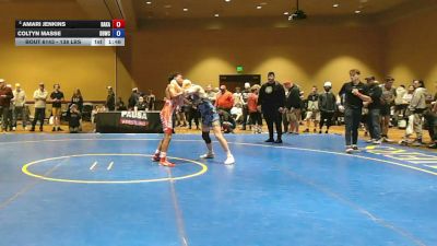 138 lbs Champ. Rd Of 16 - Amari Jenkins, Bad Karma vs Coltyn Masse, Dirty Den Wrestling Club