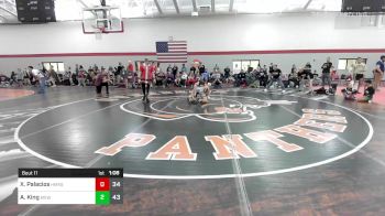 140 lbs 7th Place - Xavier Palacios, Fort Hammers vs Austin King, Midwest Xtreme Wrestling