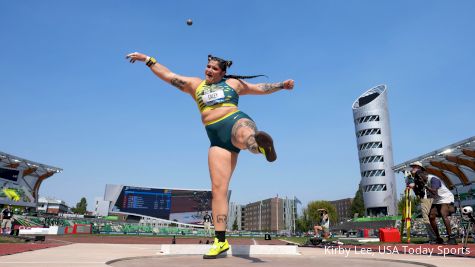 Chase Ealey Breaks Women's Shot Put American Record At Prefontaine Classic