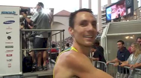 Nick Willis part 2 after 3.30 national record at 2012 Herculis Monaco