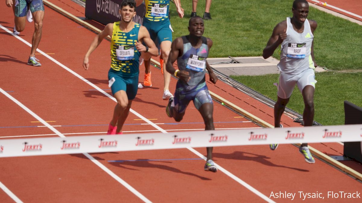 Emmanuel Wanyonyi Runs World Lead To Win Men's 800m At Prefontaine Classic