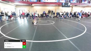 170 lbs Quarterfinal - William Pinto, Saugus/Peabody vs Fisher Stites, Newtown