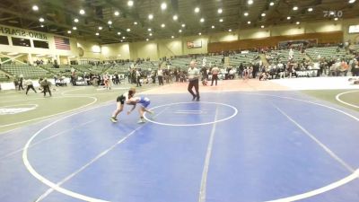 58 lbs 3rd Place - Elliot Dominguez, Nevada Elite WC vs Sage Bernstein, Orland WC