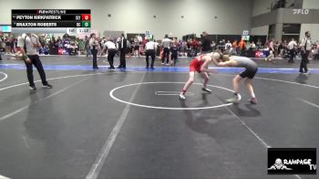 90 lbs Cons. Semi - Braxton Roberts, Rock Creek vs Peyton Kirkpatrick, Slyfox