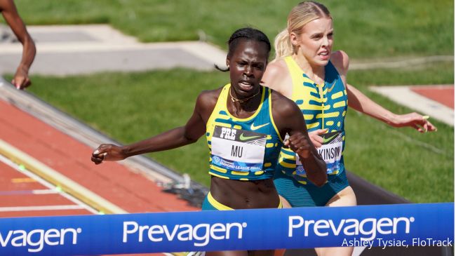 Athing Mu wins Prefontaine Classic 800 with new American record