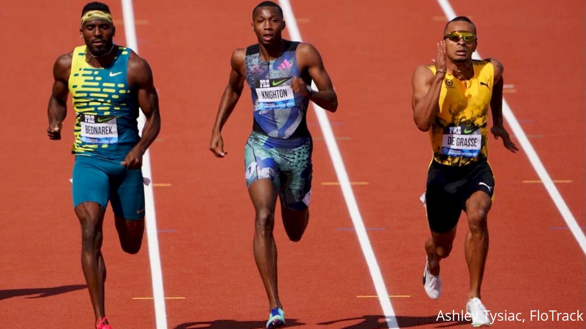 Andre deGrasse Finishes Strong With Men's 200m Win At Prefontaine