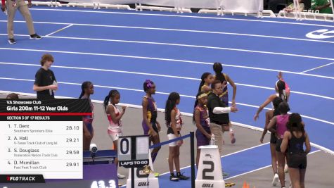 High School Girls' 60m, Finals 4