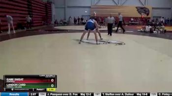 149 lbs Cons. Round 3 - Gabe Sweat, Dubuque vs Landon Card, Cornell College