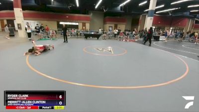 132 lbs Semifinal - Ryder Clark, Spartan Mat Club vs Merritt-Allen Clinton, Apex Grappling Academy