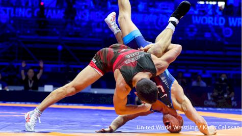 74 kg 1/2 Final - Georgios Kougioumtsidis, Greece vs Kyle Douglas Dake, United States