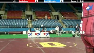 145 lbs round-8 Austin Eads Missouri vs. David Almaviva New York
