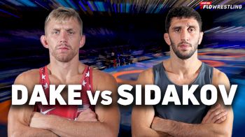 74 kg Finals 1-2 - Zaurbek Sidakov, Individual Neutral Athletes vs Kyle Douglas Dake, United States