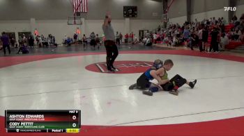 75 lbs Cons. Round 4 - Cody Pettit, Gulf Coast Wrestling Club vs Ashton Edwards, Gulf Coast Wrestling Club