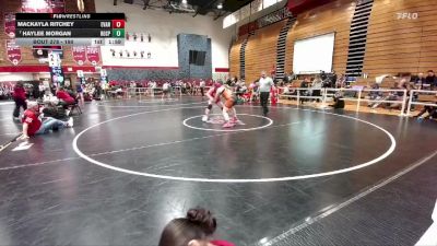 190 lbs Champ. Round 2 - Haylee Morgan, Rock Springs vs Mackayla Ritchey, Evanston