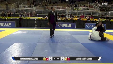 Arnold Barry Kargbo vs Henry Duane Stoltzfus 2025 Pan Jiu Jitsu IBJJF Championship