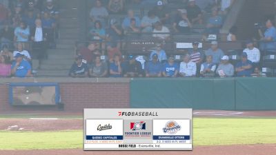 Frontier League Championship Game 1: Evansville Otters @ Quebec