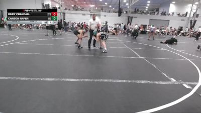 106 lbs Round 4 (6 Team) - Riley Crandall, Steller Trained Seripas vs Carson Raper, Ohio Gold