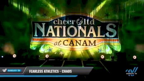 Fearless Athletics - Chaos [2021 L1 Youth - D2 - Small Day 1] 2021 Cheer Ltd Nationals at CANAM