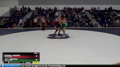 285 lbs Cons. Round 4 - Samuel Uriarte, Paramount vs Tim Carmona, Brea Olinda