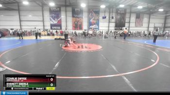 80 lbs Rd# 6- 9:00am Saturday Final Pool - Everett Eberle, NCWAY National Team vs Czarlie Diffee, Untouchables