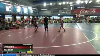 70 lbs Quarters & 1st Wb (16 Team) - Chase Smith, Backyard Brawlers vs Joey Mayer, The Big MF Purge