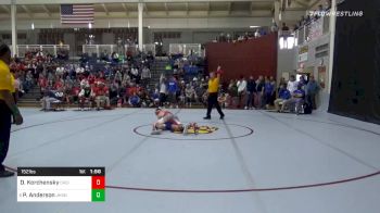 Quarterfinal - Daniel Korchensky, Cardinal Gibbons vs Parker Anderson, Jesuit High School - New Orleans